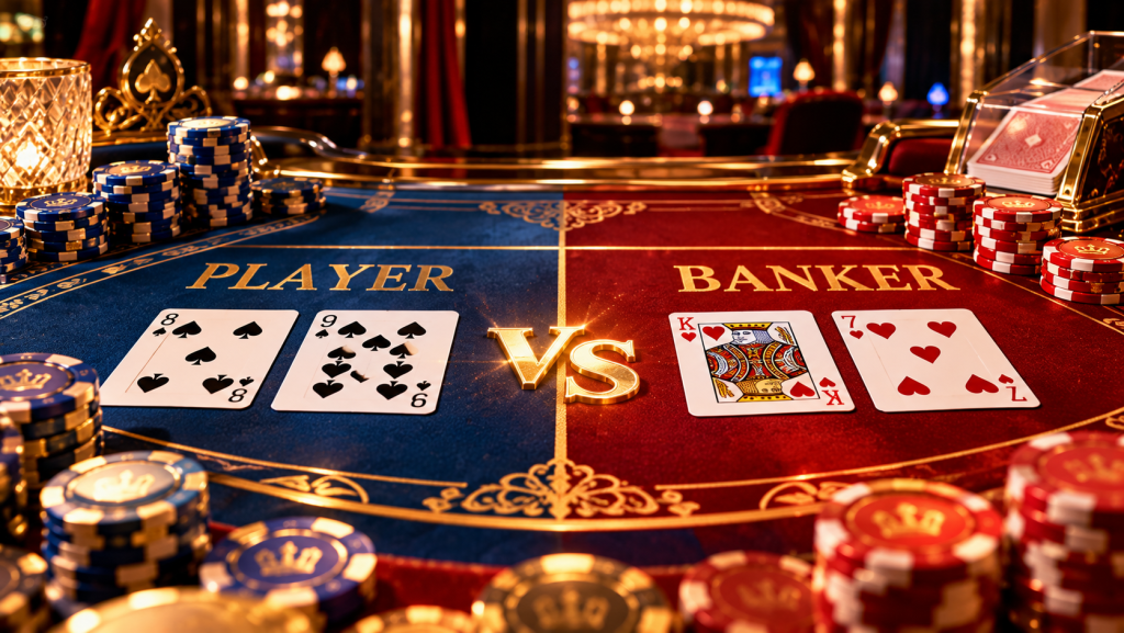 Baccarat Banker vs Player: Odds, Payouts & House Edge superace88